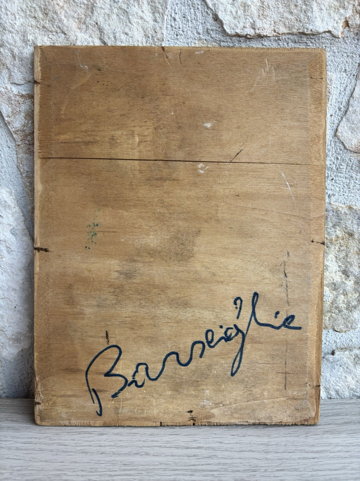 Quadro -Vicolo- Raffaele Barscigliè dipinto a olio su tavoletta