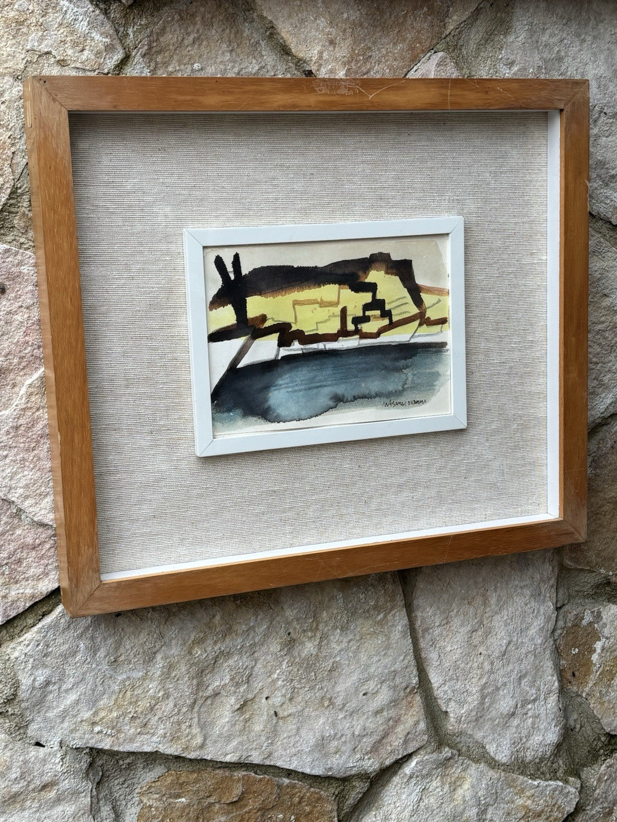 Coppia di quadri -Paesaggi- Mario Sangiovanni realizzati a tecnica mista