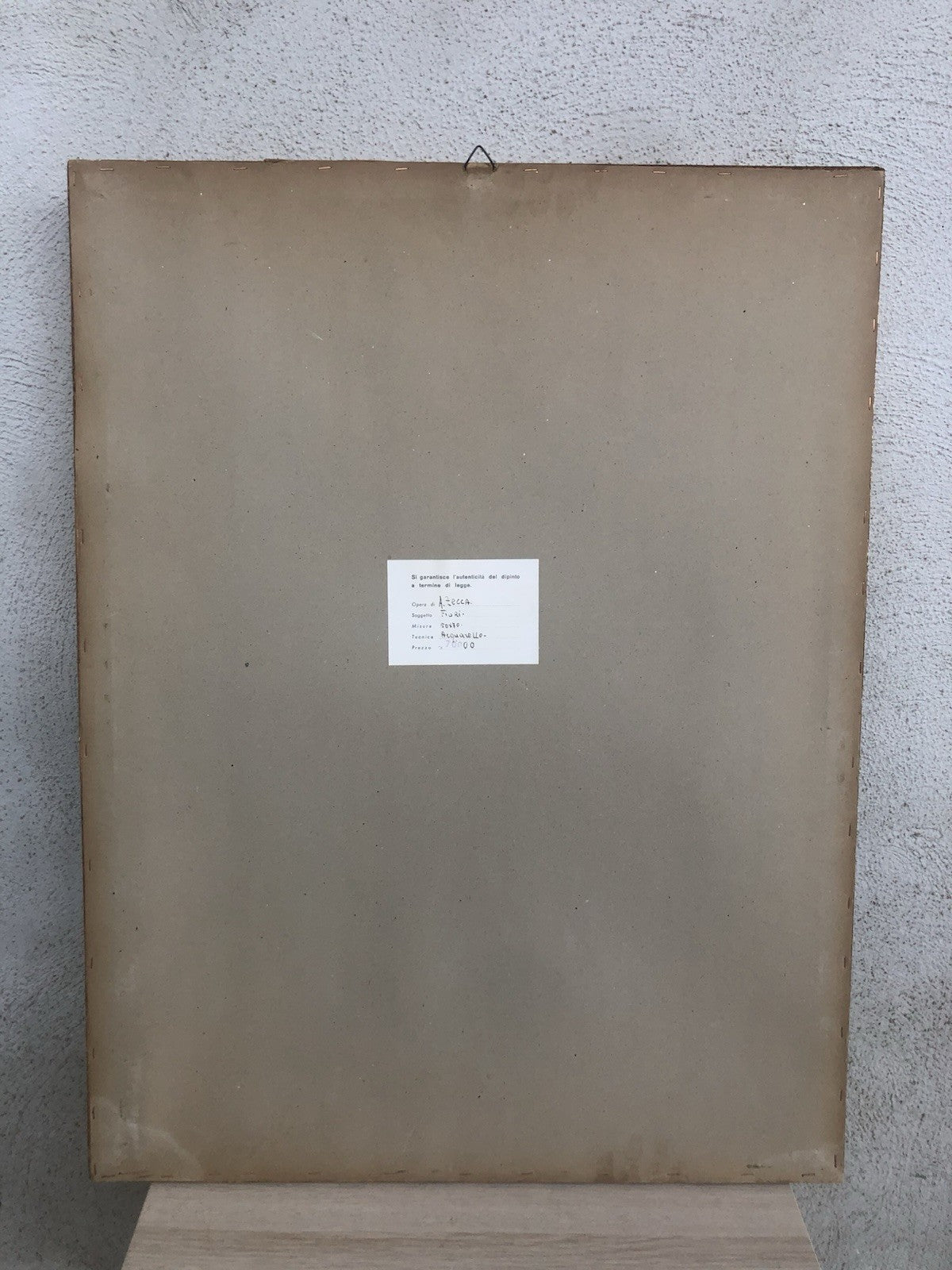 Quadro -Rose Appassite- Antonello Zecca dipinto ad acquerello