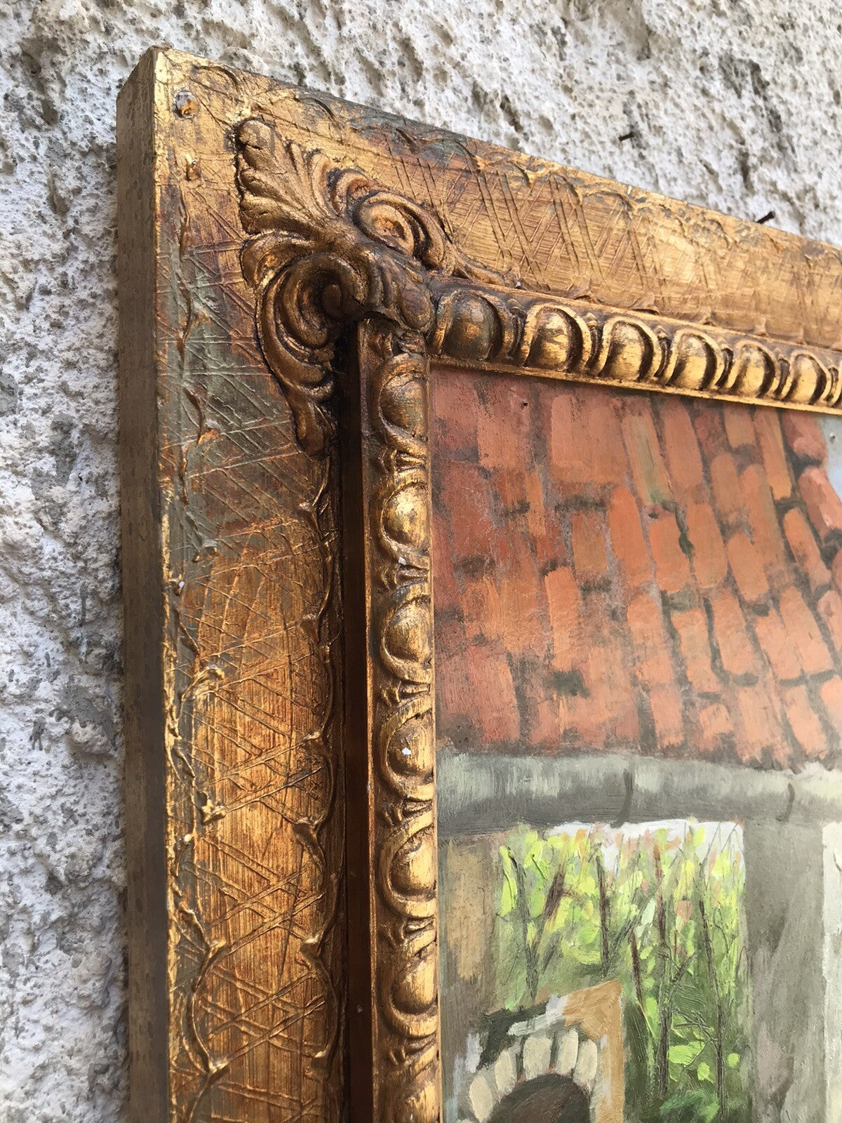 Quadro Vintage - Paesaggio- dipinto a olio