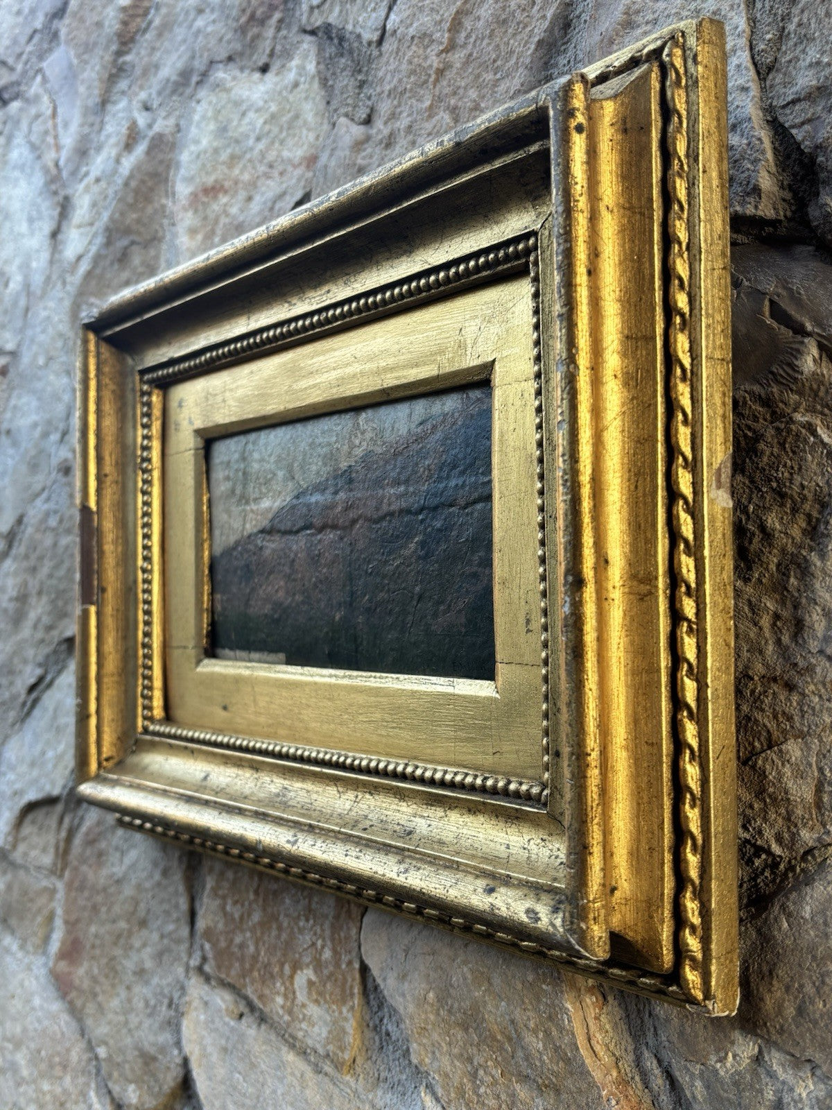 Quadro antico -Paesaggio- Edoardo Dalbono dipinto a olio