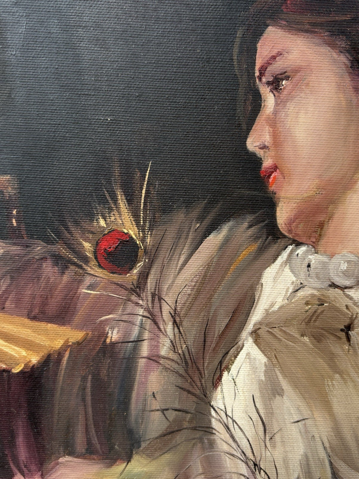 Quadro -Ricordi- Francesco Davide dipinto a olio su tela