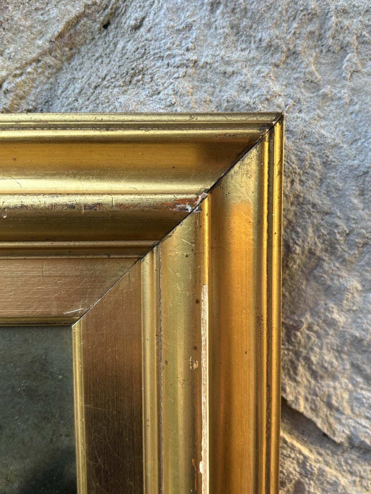 Quadro Antico -Paesaggio Con Gregge- Achille Vertunni- Dipinto A Olio