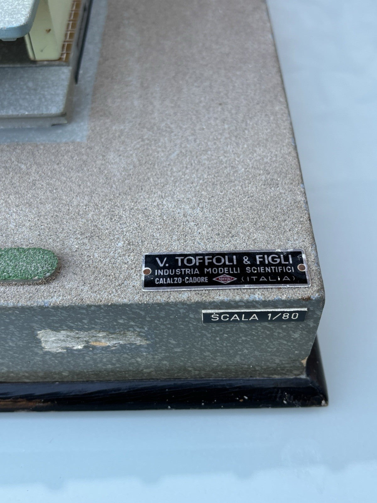 Modello Architettonico vintage, Olificio, Toffoli E Figli, Modello Scientifico