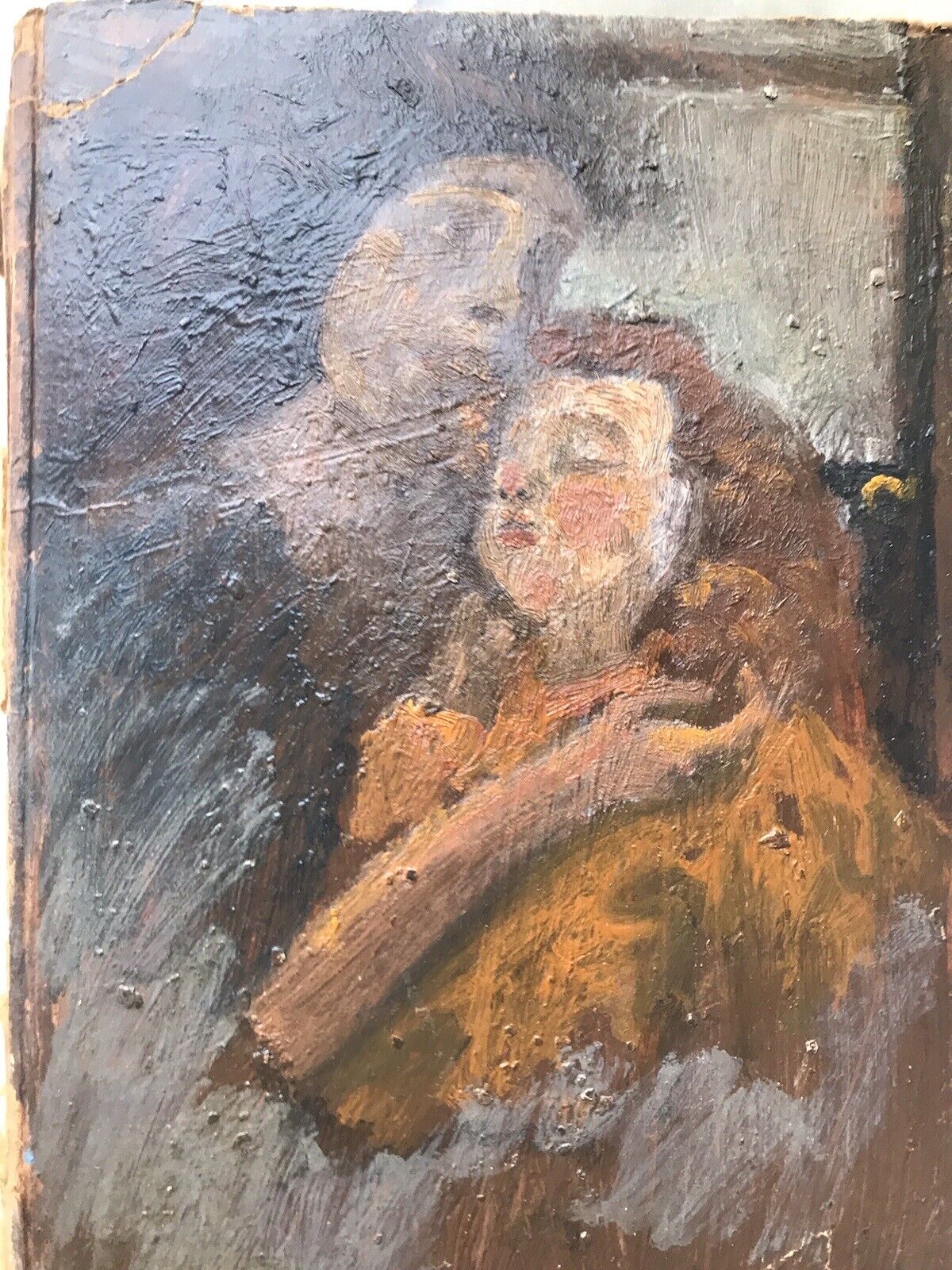 QUADRO ANTICO CARLO BACCARI DIPINTO A OLIO