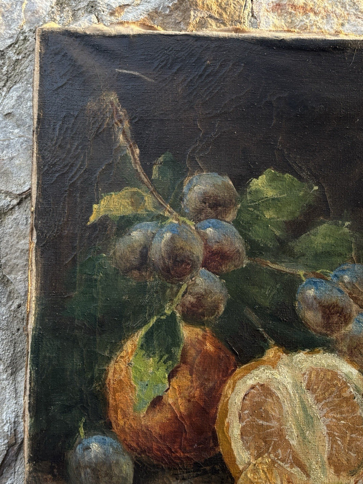 Quadro antico -Natura Morta- Giuseppe Alberto Cocco dipinto a olio su tela