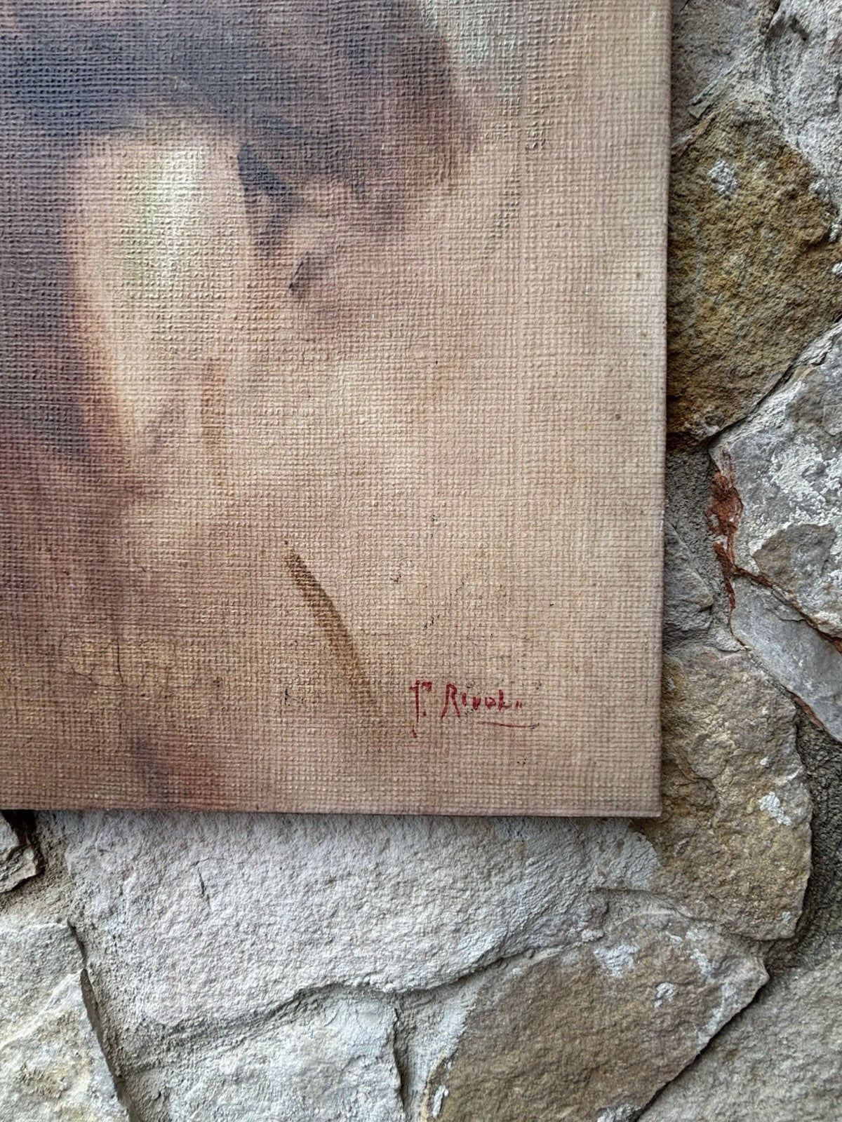 Quadro -Gesù- dipinto a olio su tela