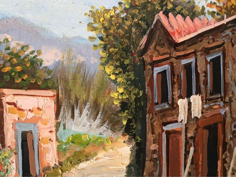 Quadro vintage dipinto a olio