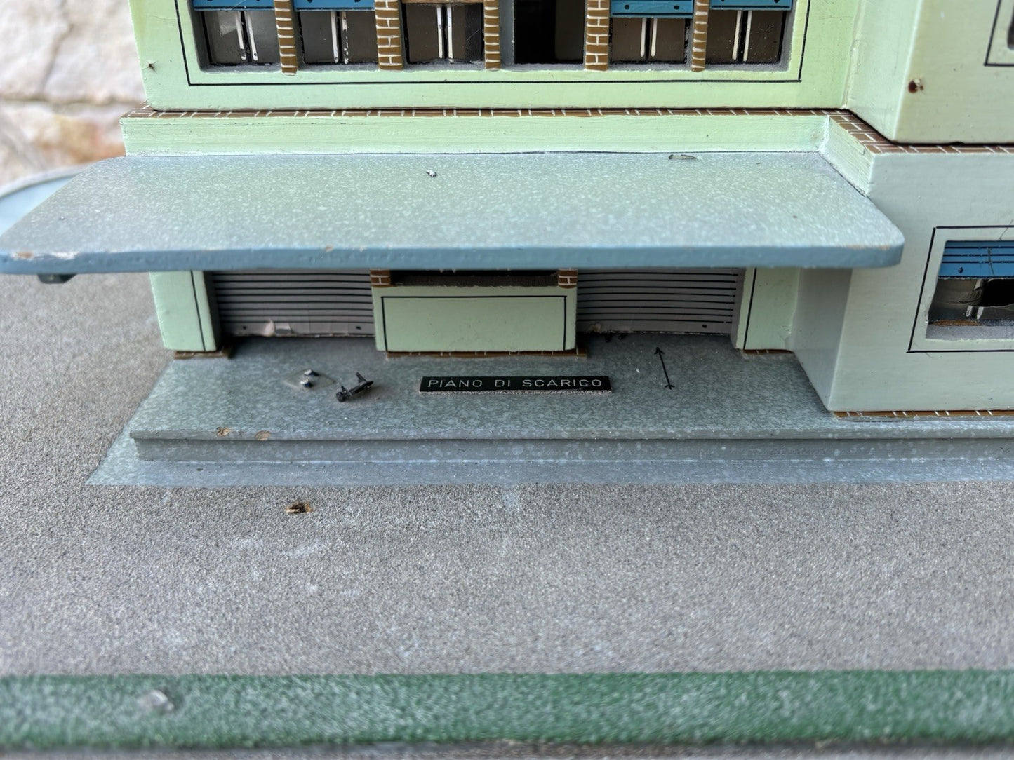 Modello Architettonico vintage, Olificio, Toffoli E Figli, Modello Scientifico