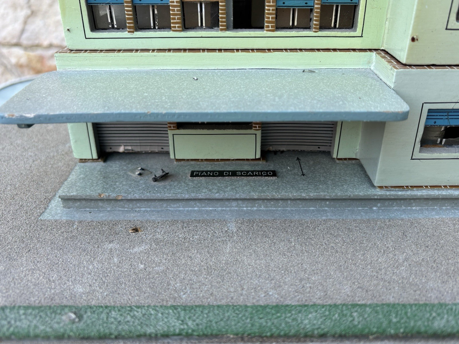 Modello Architettonico vintage, Olificio, Toffoli E Figli, Modello Scientifico