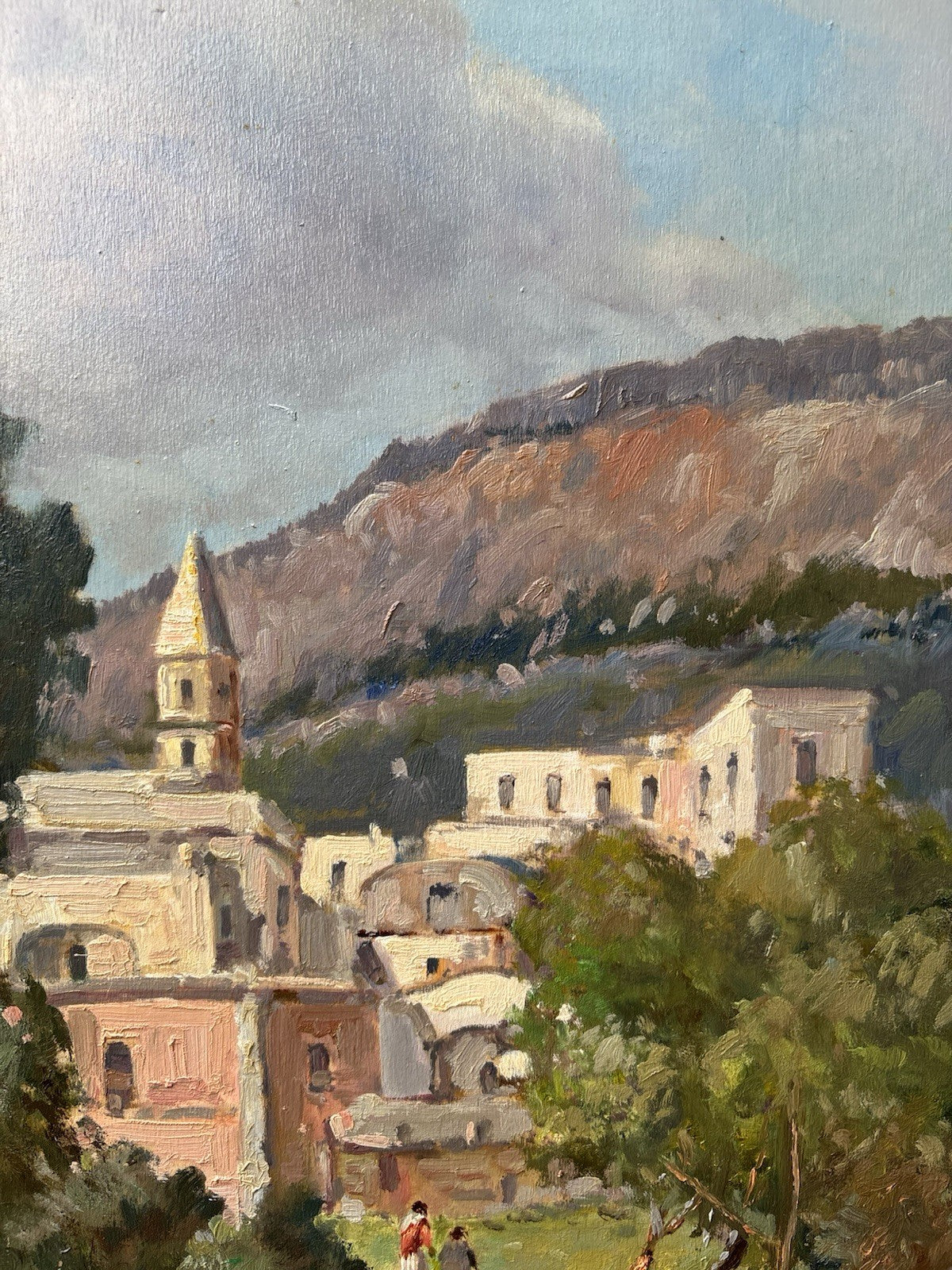 Quadro -Paesaggio- Mario Maresca Serra dipinto a olio