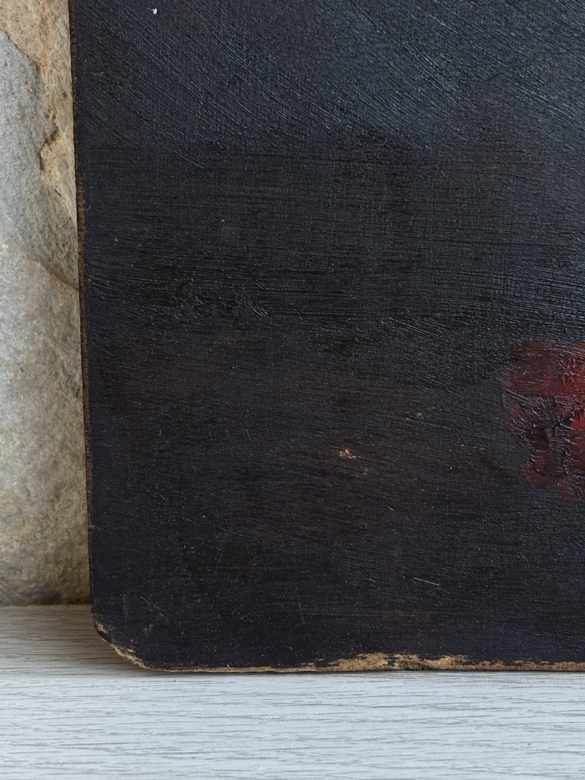 Quadro -Vaso Con Fiori- Augusto Cassandro dipinto a olio su tavoletta