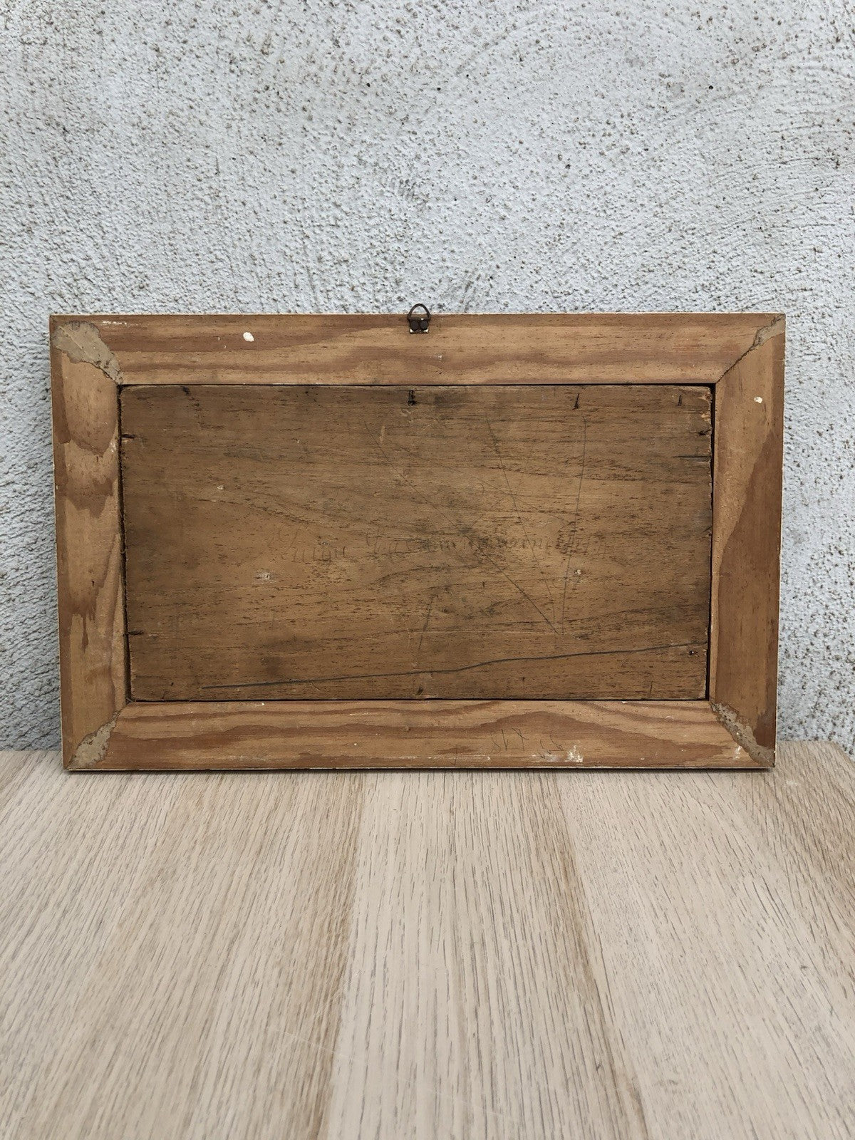 Quadro antico -Cani Da Caccia- dipinto a olio su tavola