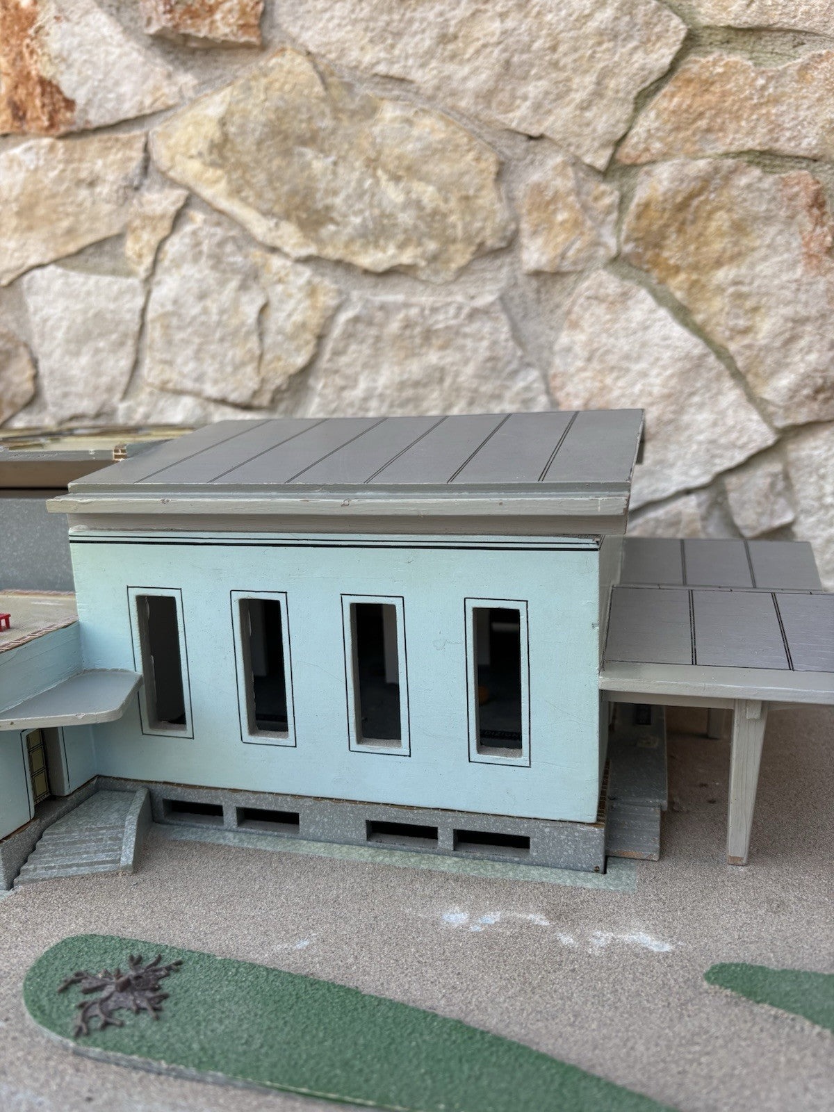 Modello Architettonico Vintage, Oleificio, V.Toffoli E Figli Anni’50