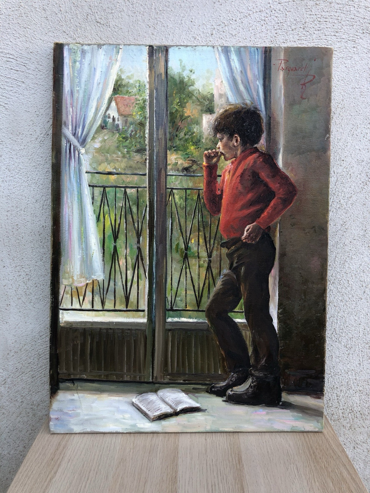 Quadro -Sogni Di Libertà- dipinto a olio su tela