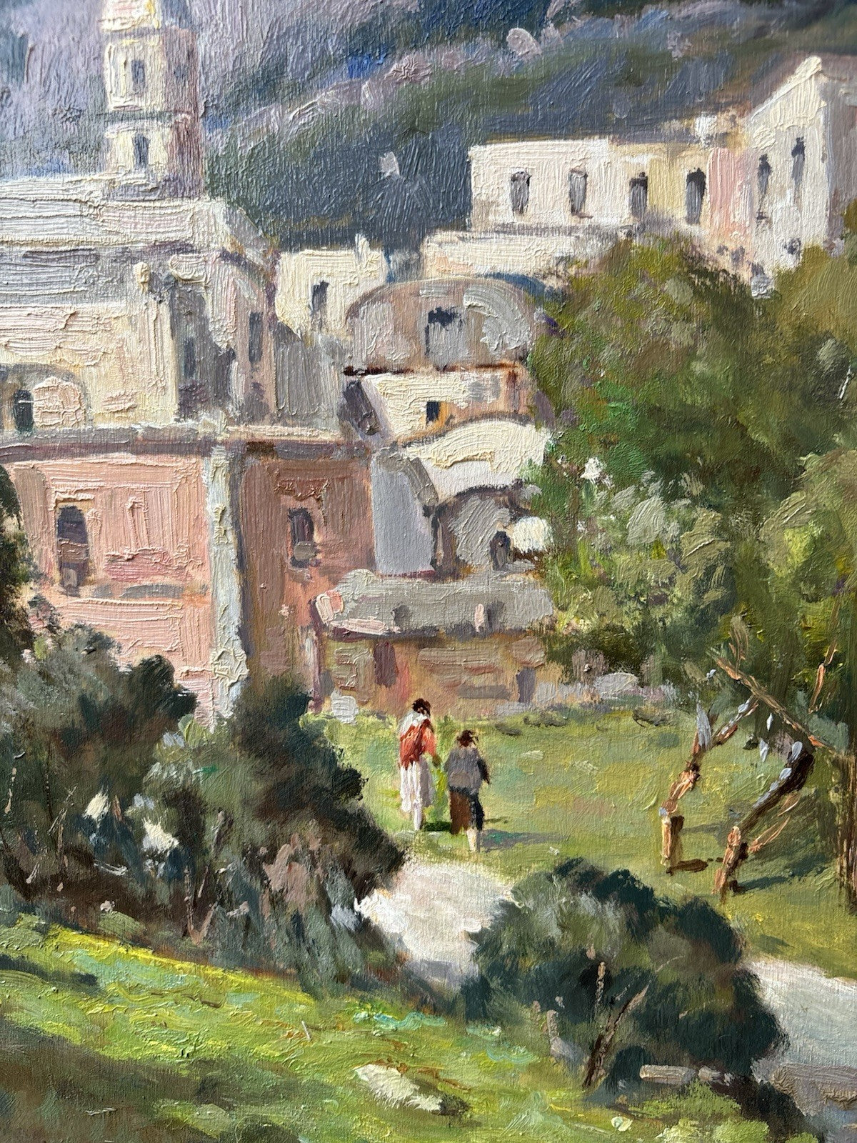 Quadro -Paesaggio- Mario Maresca Serra dipinto a olio