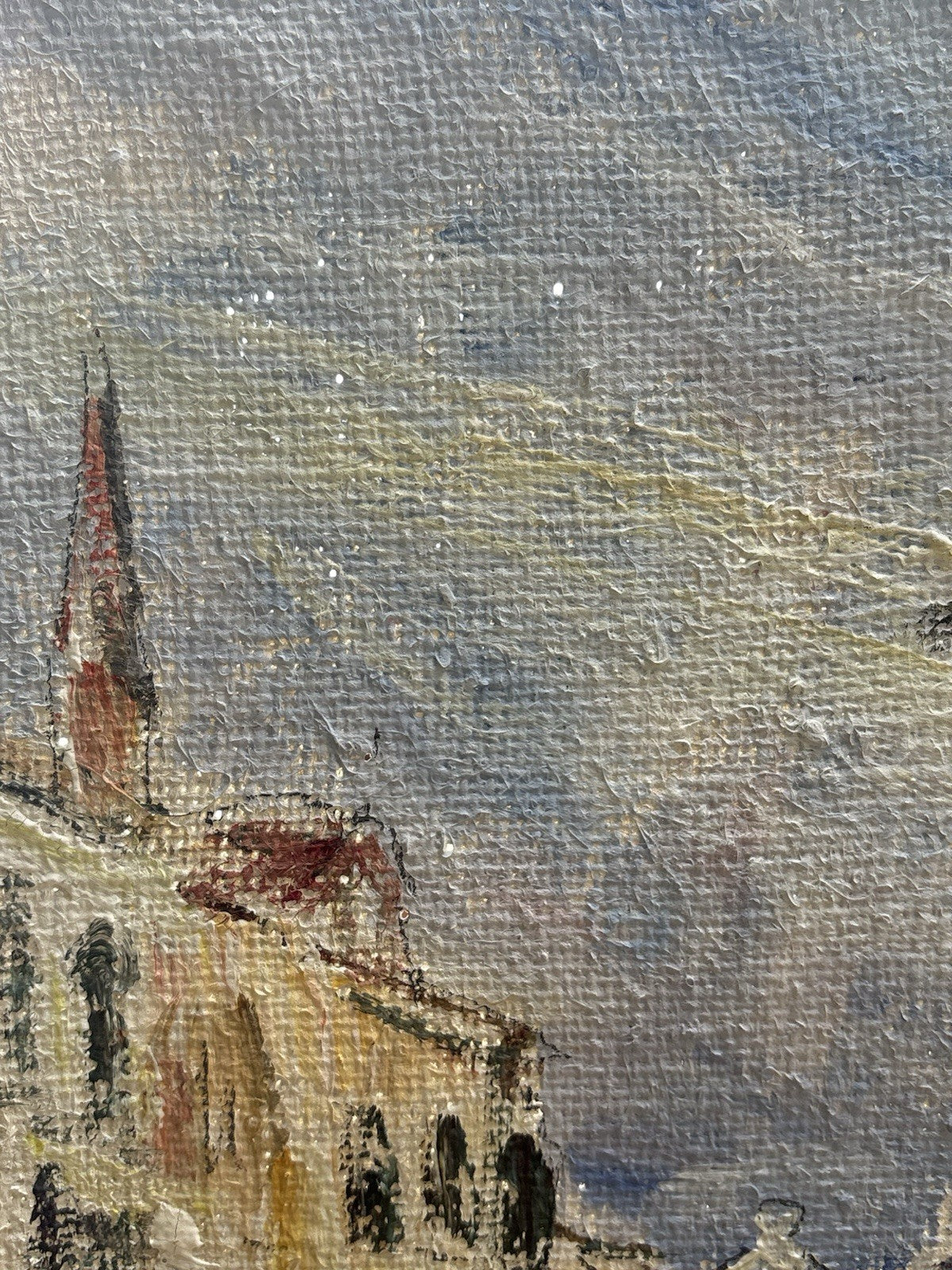 Quadro -Venezia- Edmondo Di Napoli dipinto a olio su tela