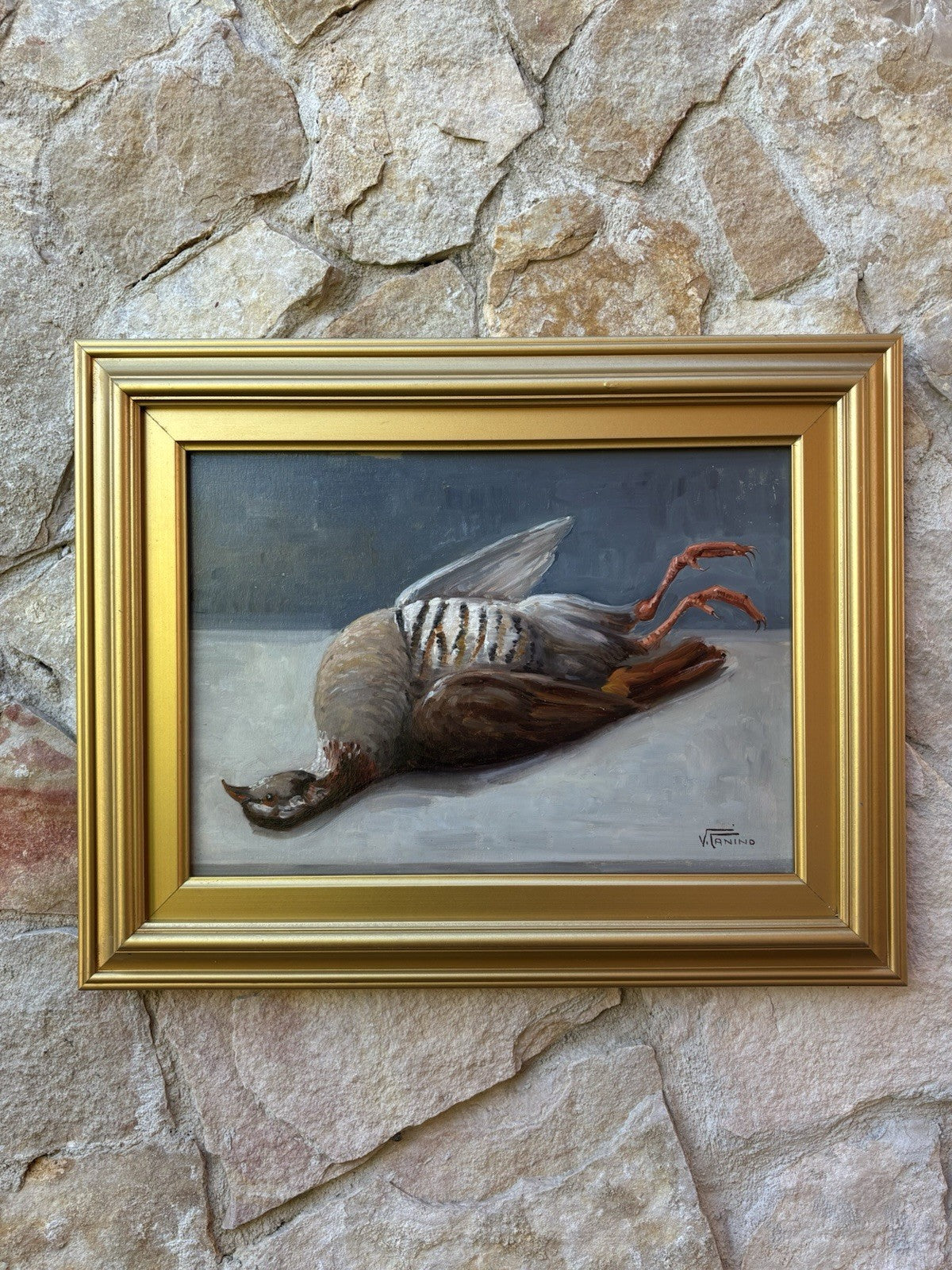 Quadro -Uccello- Vincenzo Canino dipinto a olio