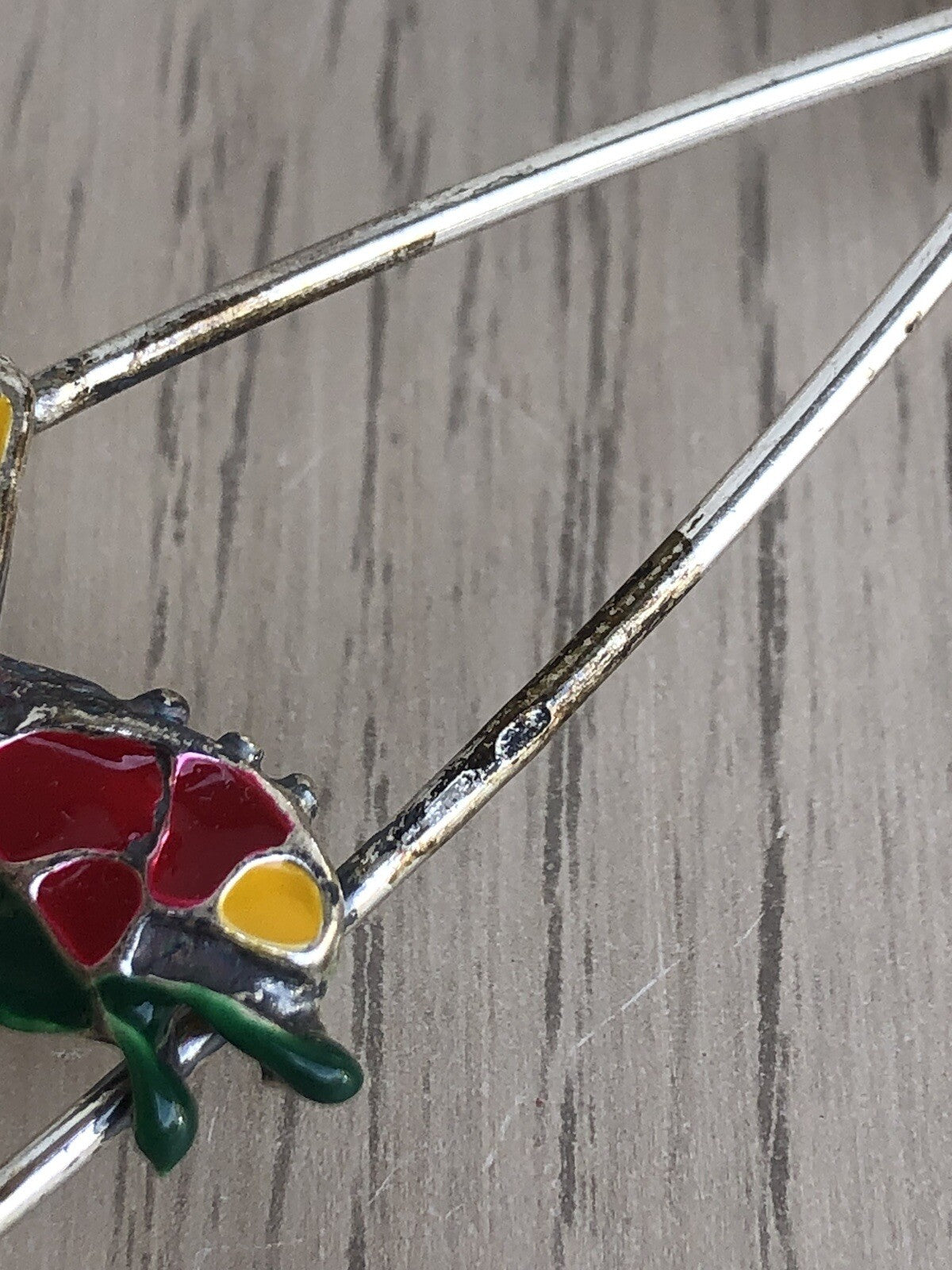 Sonaglino Vintage In Argento 800 E Smalto