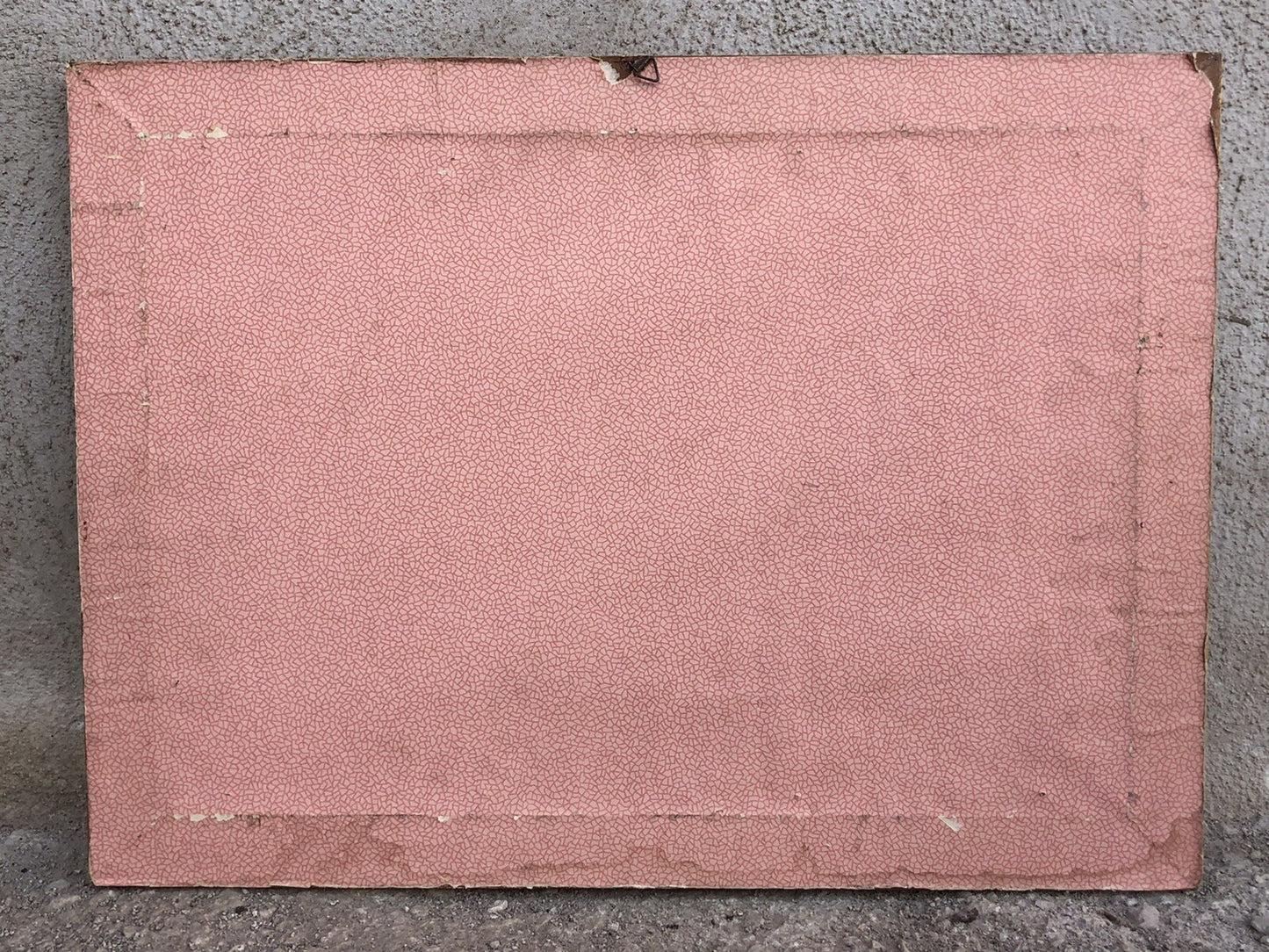 Quadro dipinto Nave “Venezuela Grimaldi Siosa Line” vintage