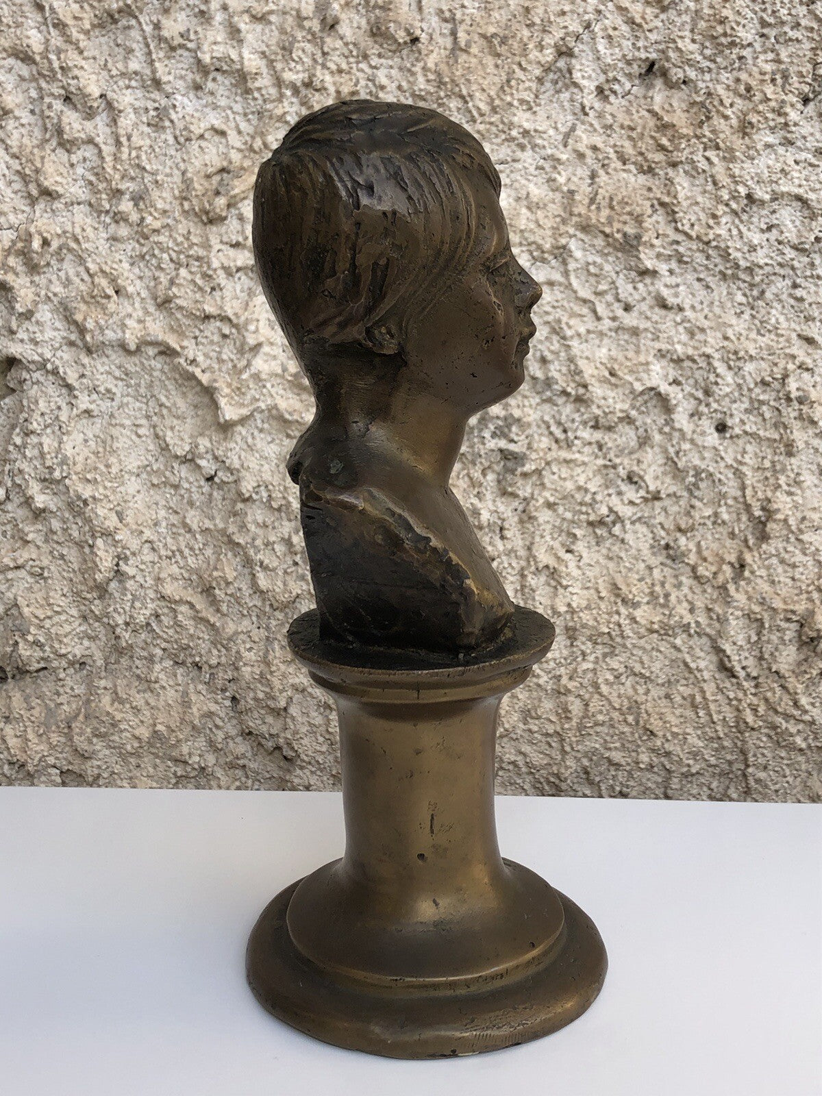 Scultura vintage in bronzo -A. Di Lucca 1/26