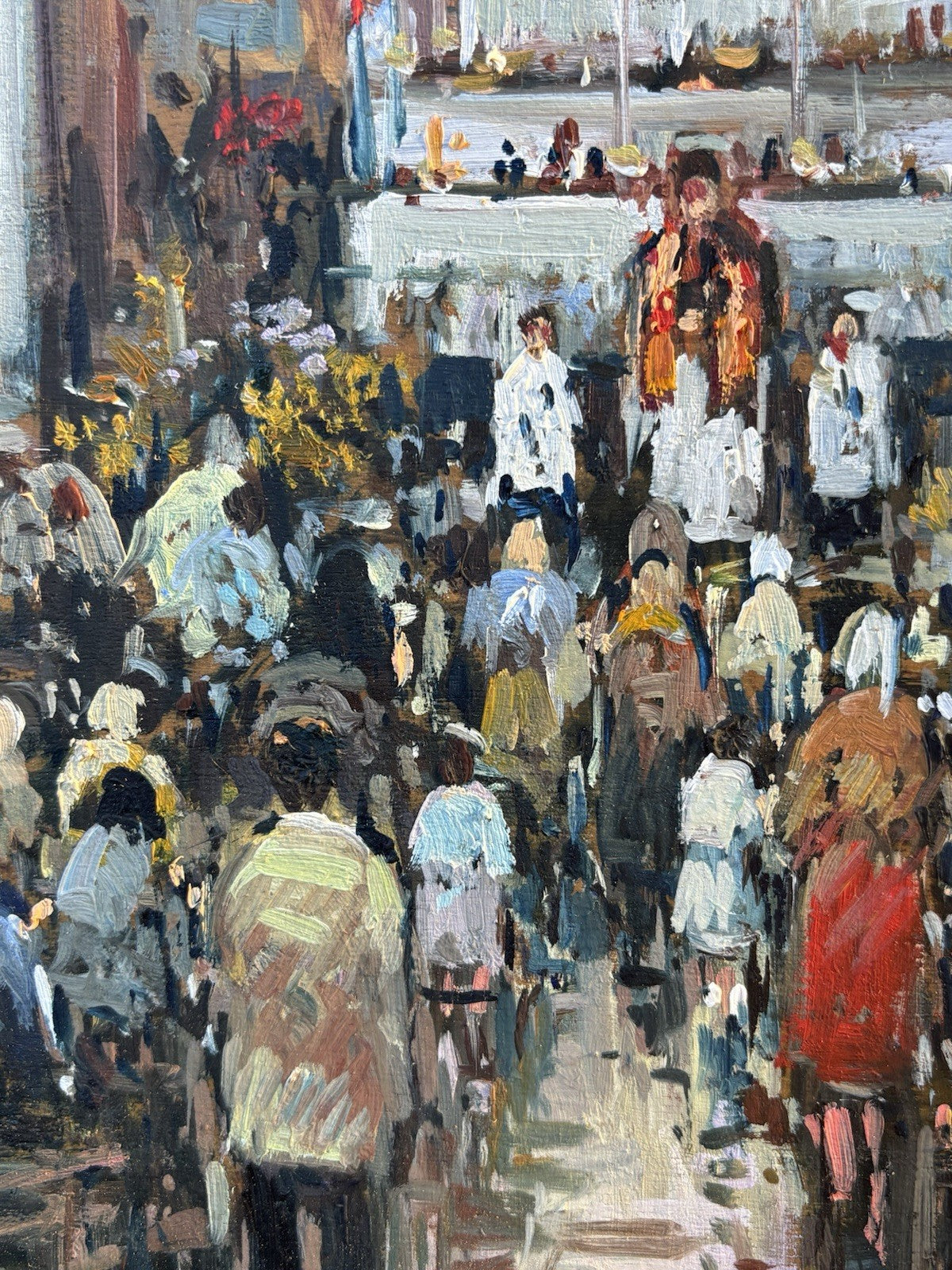 Quadro -Interno Di Chiesa- Eniko Esposito dipinto a olio
