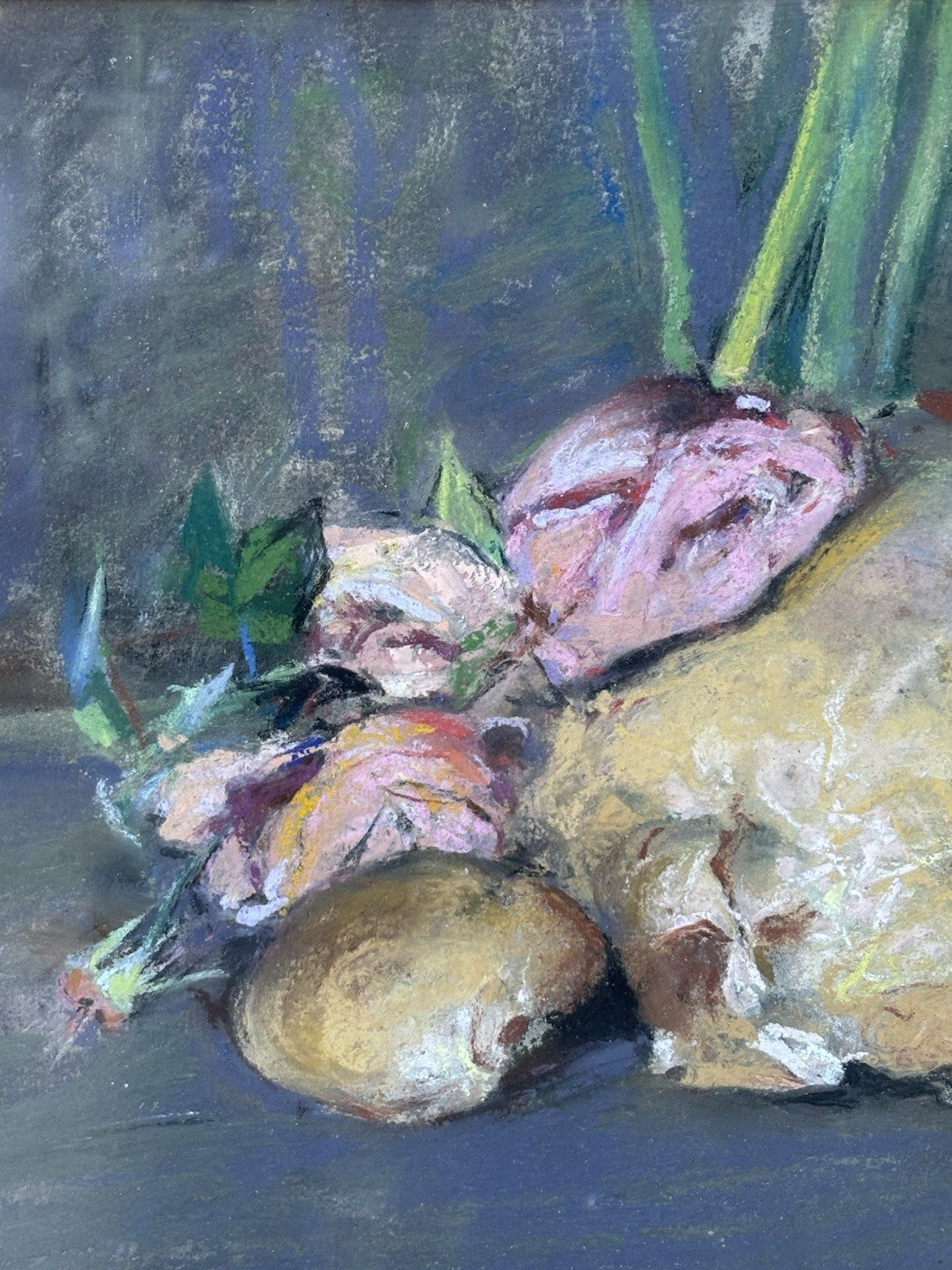 Quadro antico -Natura Morta- Giuseppe Casciaro realizzato a pastello