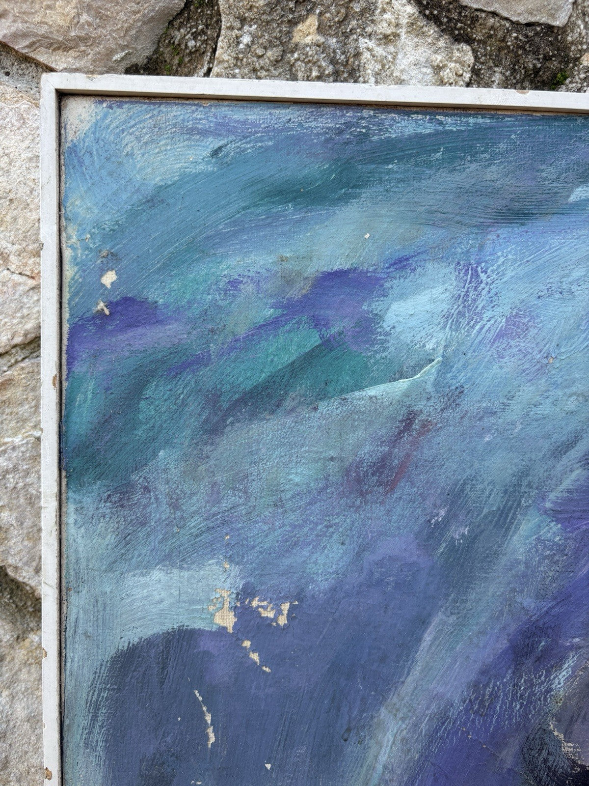 Quadro -Cavalli- Ferruccio Torraca- dipinto a olio su tela