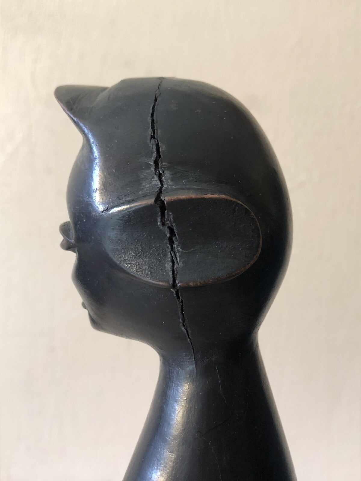 Scultura africana Lobi in legno Vintage