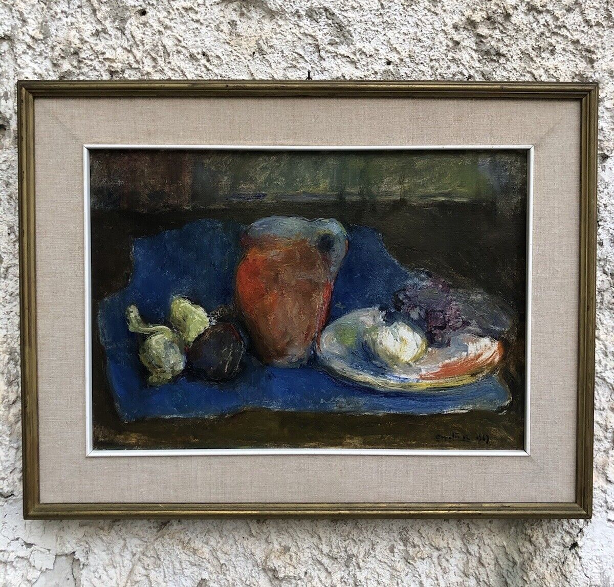 Quadro -Natura Morta- dipinto a olio su tela