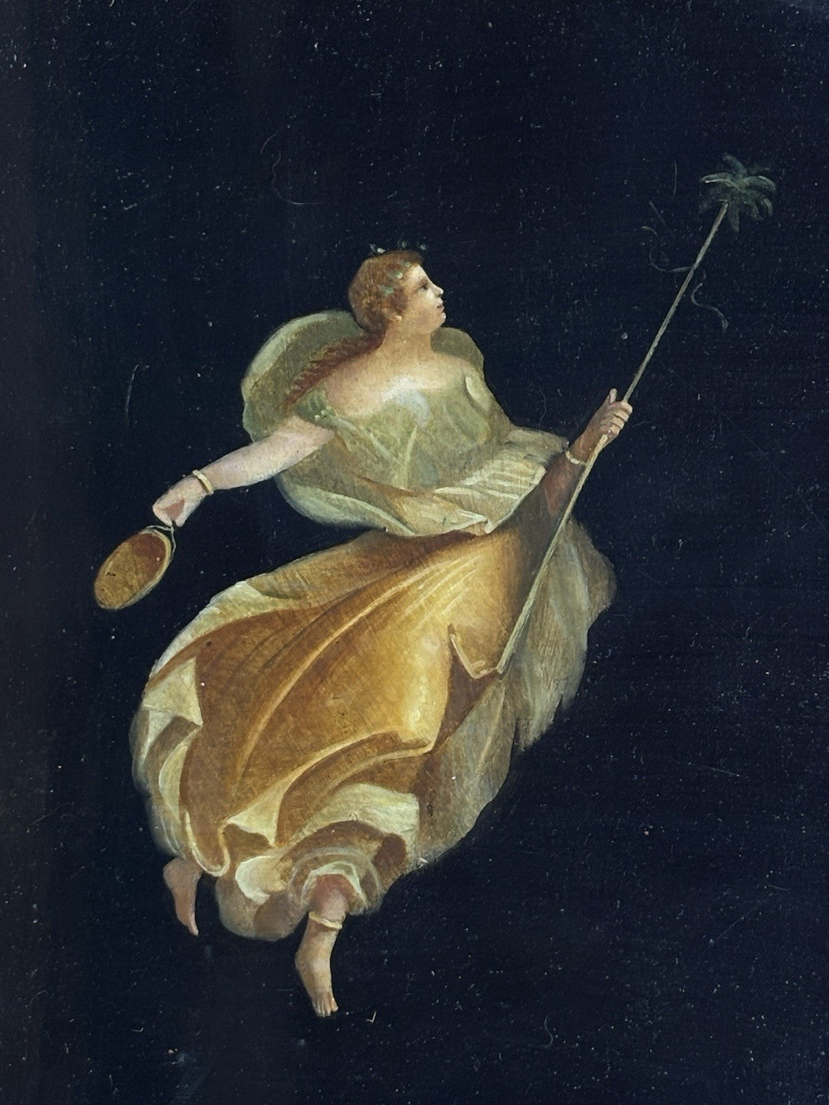 Quadro antico -Figura- dipinto a olio