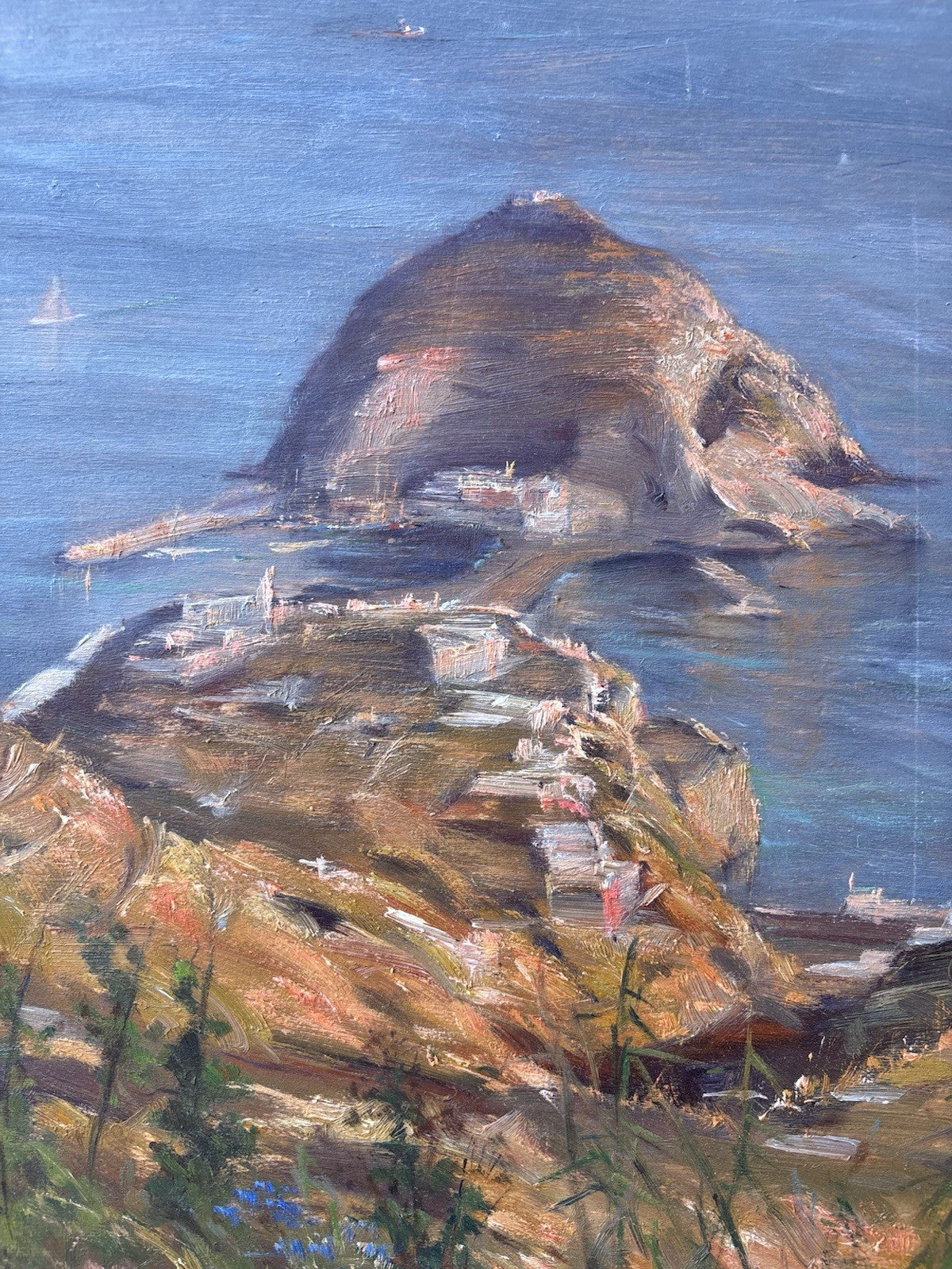 Quadro -Sant’Angelo D’Ischia- Antonio D’urso-dipinto a olio