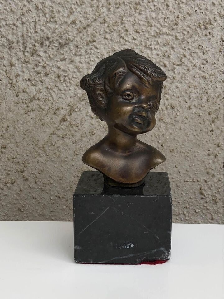 Piccola scultura vintage in bronzo