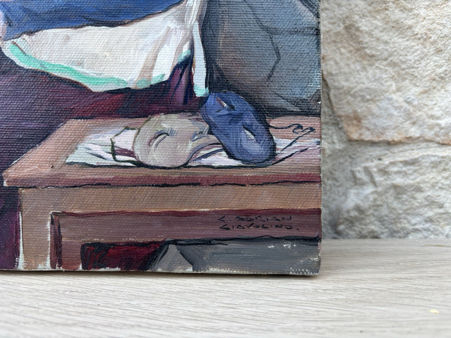 Quadro -Figura Femminile- Ciro Adrian Ciavolino dipinto a olio su tela