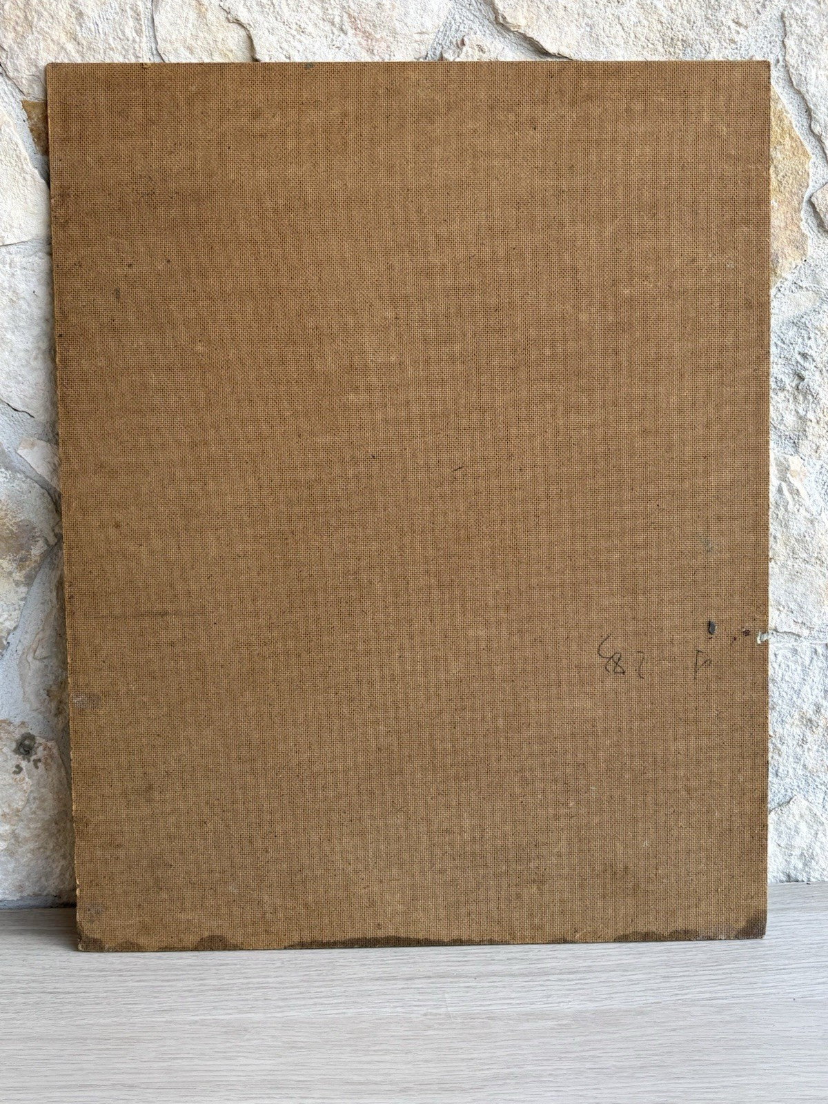 Quadro -Giovane Studente- Edmondo Di Napoli dipinto a olio
