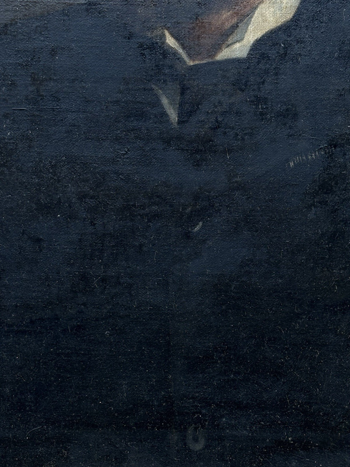 Quadro antico -Ritratto- dipinto a olio su tela