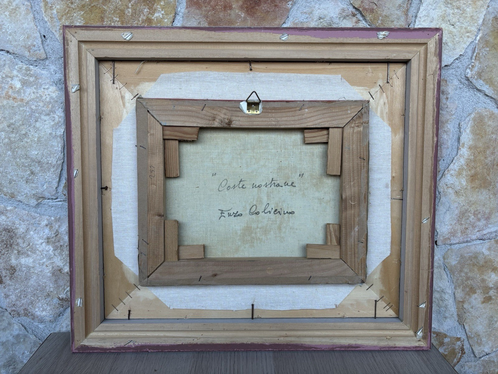 Quadro -Coste Nostrane- dipinto a olio su tela
