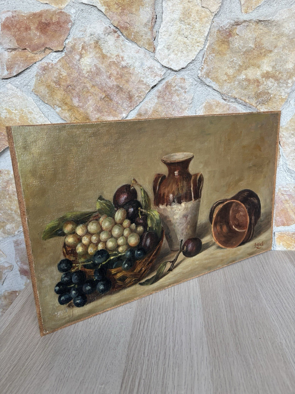 Quadro antico -Natura Morta- dipinto a olio