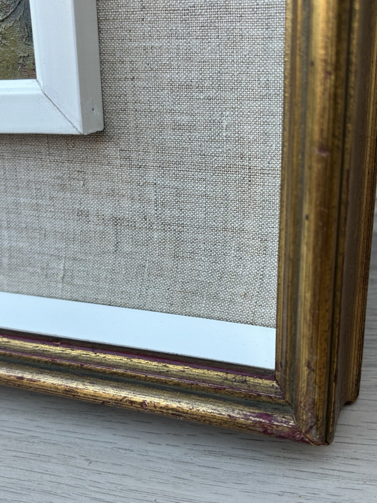 Quadro -Il Giardino Di Casa- dipinto a olio